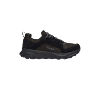 FUSION LEDGE LOW LACE UP WATERPROOF SNEAKER BLACK SUEDE