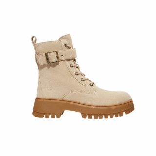 CORA VALLEY MID LACE UP BOOT LIGHT BEIGE SUEDE
