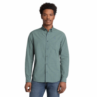 Micro Plaid Poplin Shirt