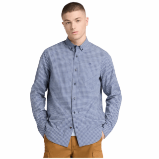 Micro Plaid Poplin Shirt