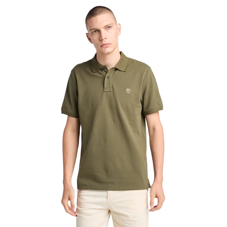 Pique Short Sleeve Polo - TIMBERLAND - Scarpe.am