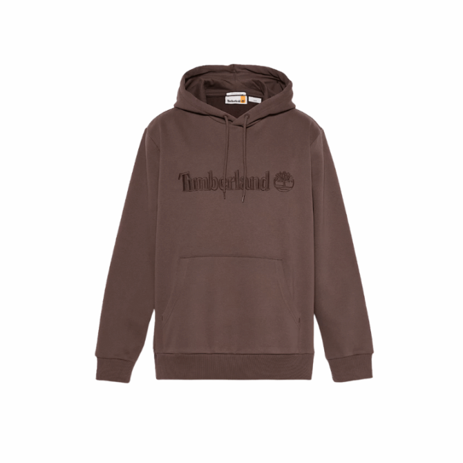 HAMPTHON Hoodie Chocolate Brown